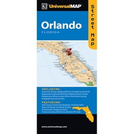 Stadsplattegrond Orlando | Universal maps