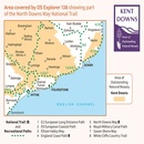 Wandelkaart - Topografische kaart 138 OS Explorer Map Dover, Folkstone, Hythe | Ordnance Survey
