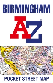 Stadsplattegrond Pocket Street Map Birmingham | A-Z Map Company