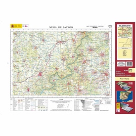 Topografische kaart 395 MT50 Muga de Sayago | CNIG - Instituto Geográfico Nacional1