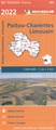 Wegenkaart - landkaart 521 Poitou-Charentes, Limousin 2022 | Michelin
