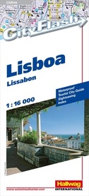 Stadsplattegrond City Flash Lisbon - Lissabon | Hallwag