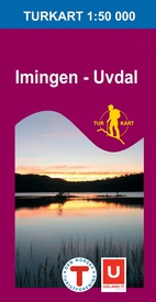 Wandelkaart 2704 Turkart Imingen - Uvdal | Nordeca