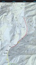 Toerskikaart S03 Valle Po Val Varaita Ski touring map | Fraternali