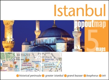 Stadsplattegrond Popout Map Istanbul | Compass Maps
