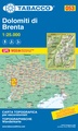 Wandelkaart 053 Dolomiti di Brenta | Tabacco Editrice
