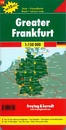 Wegenkaart - landkaart 14 Rund um Frankfurt | Freytag & Berndt