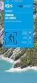 Wegenkaart - landkaart 3438ET Embrun / Les Orres / Lac de Serre-Ponçon | IGN - Institut Géographique National1