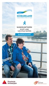 Wandelknooppuntenkaart Wandelnetwerk BE Land van Stille Waters - Scheldeland | Provincie Antwerpen Toerisme