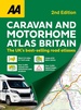 Campergids Road Map Britain Caravan & Motorhome Atlas 2026 | Ringband | AA Publishing