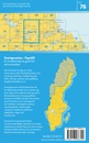 Wandelkaart - Topografische kaart 76 Sverigeserien Falun | Norstedts