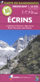 Wandelkaart A6 Ecrins | Rando Editions