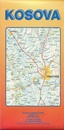 Wegenkaart - landkaart Kosovo | Huber Verlag