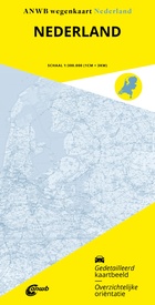 Wegenkaart - landkaart Wegenkaart Nederland | ANWB Media