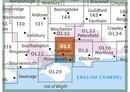 Wandelkaart - Topografische kaart OL03 Explorer Meon Valley - Portsmouth, Gosport & Fareham | Ordnance Survey