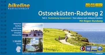 Fietsgids Bikeline Ostseeküstenradweg 2 Lubeck naar Usedom met Rügen | Esterbauer