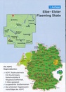 Fietskaart ADFC Regionalkarte Elbe - Elster, Flaeming Skate | BVA BikeMedia