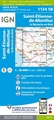 Topografische kaart - Wandelkaart 1124SB Saint-Étienne-de-Montluc | IGN - Institut Géographique National