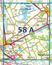 Topografische kaart - Wandelkaart 58A Nederweert | Kadaster