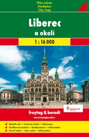 Stadsplattegrond Liberec | Shocart