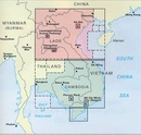 Wegenkaart - landkaart Vietnam - Laos - Cambodia (Cambodja) | Nelles Verlag