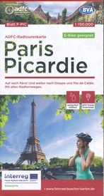 Fietskaart F-PIC ADFC Radtourenkarte Paris - Picardie - Frankrijk noordwest | BVA BikeMedia