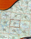Wandelkaart - Topografische kaart 10056 Norge Serien Besseggen - Bygdin | Nordeca