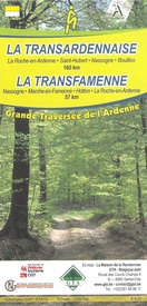 Wandelkaart Ardennen: La Transardennaise - La Transfamenne | NGI - Nationaal Geografisch Instituut