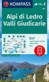 Wandelkaart 071 Alpi di Ledro - Valli Giudicarie | Kompass