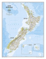 New Zealand - Nieuw Zeeland 60 x 77 cm