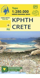 Wegenkaart - landkaart R6 Crete - Kreta | Anavasi
