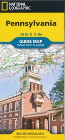 Wegenkaart - landkaart Guide Map Pennsylvania | National Geographic