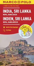 Wegenkaart - landkaart India | Marco Polo
