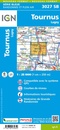 Wandelkaart - Topografische kaart 3027SB Tournus - Lugny | IGN - Institut Géographique National