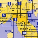 Wegenkaart - landkaart 07 Emilia - Romagna | Kümmerly & Frey