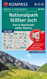 Wandelkaart 072 Nationalpark Stilfser Joch - Parco Nazionale dello Stelvio | Kompass