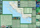 Wegenkaart - landkaart Kroatië - zuid kust - Kroatien küste süd | Freytag & Berndt