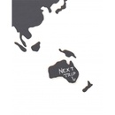 Wereldkaart Krijtbord  - Chalkboard World map | Luckies