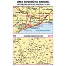 Topografische kaart 446 MT50 Valls | CNIG - Instituto Geográfico Nacional1