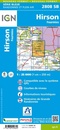 Wandelkaart - Topografische kaart 2808 SB - Serie Bleue Hirson - Fourmies | IGN - Institut Géographique National