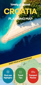 Wegenkaart - landkaart Croatia | Lonely Planet