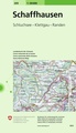 Wandelkaart - Topografische kaart 205 Schaffhausen | Swisstopo