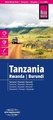 Wegenkaart - landkaart Tanzania Rwanda Burundi | Reise Know-How Verlag