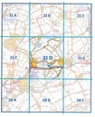 Topografische kaart - Wandelkaart 31D Bodegraven | Kadaster