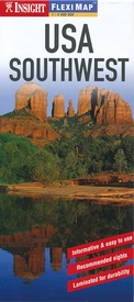 Wegenkaart - landkaart Fleximap USA Southwest - Zuidwest USA | Insight Guides