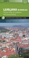 Wandelkaart - Fietskaart Ljubljana en omgeving | Kartografija