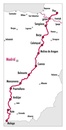 Opruiming - Fietsgids de Hispania route, Van Malaga in Zuid-Spanje naar Pau in Frankrijk | Pirola