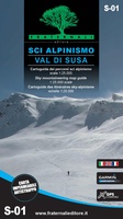 Valle di Susa Ski touring map