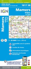Wandelkaart - Topografische kaart 1817SB Mamers - Bellême - Le Theil  | IGN - Institut Géographique National