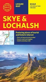 Wegenkaart - landkaart Skye and Lochalsh | Philip's Maps